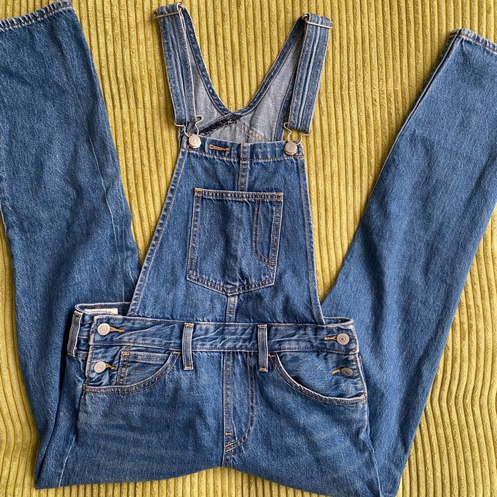 Levi's Blue Denim Women's Overalls